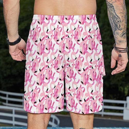 Swimming Trunks for Men Board Shorts 9 Inch Swimming Trunks with Compression Liner Beach Swimsuit2