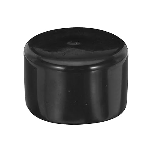 Miniatura 2 de uxcell Tapones de goma de 3.937 in (4 pulgadas) de vinilo de identificación redonda tapa de perno tapa de tornillo protectores de rosca negro