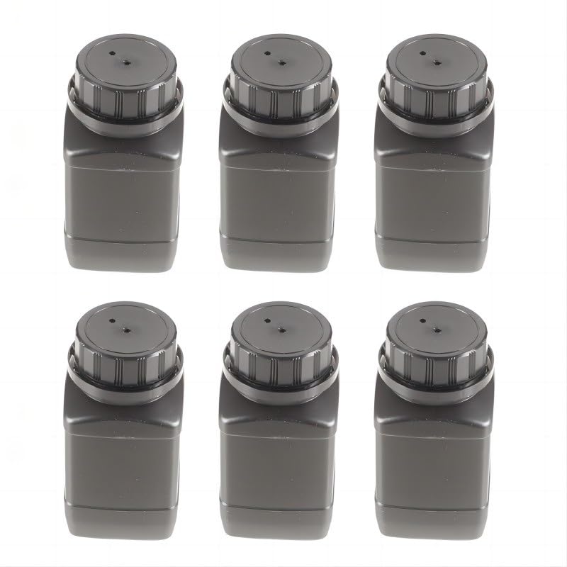 ZGYDNM 150cmUV Printer damped Ink Filter 6 Ink Drain A3 A4UV Roller Flatbed Printer UV Ink Textile Ink Bottle Tank (Color : 6 Empty Ink Bottles)