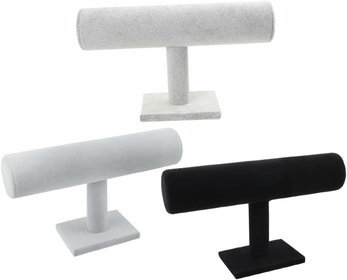 1 Set Creative Jewelry Display Stand Bracelet Organizer with Sturdy Base for Women Lightweight Shaped Design for Watches Hairbands Accessories Random Color Random Color