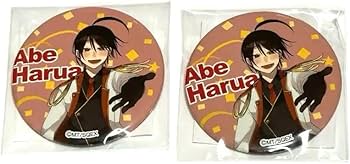 妖怪学校の先生はじめました パーティー衣装 グリッター 缶バッジ 安倍 妖怪学校の先生はじめました パーティー衣装 グリッター 缶バッジ 安倍