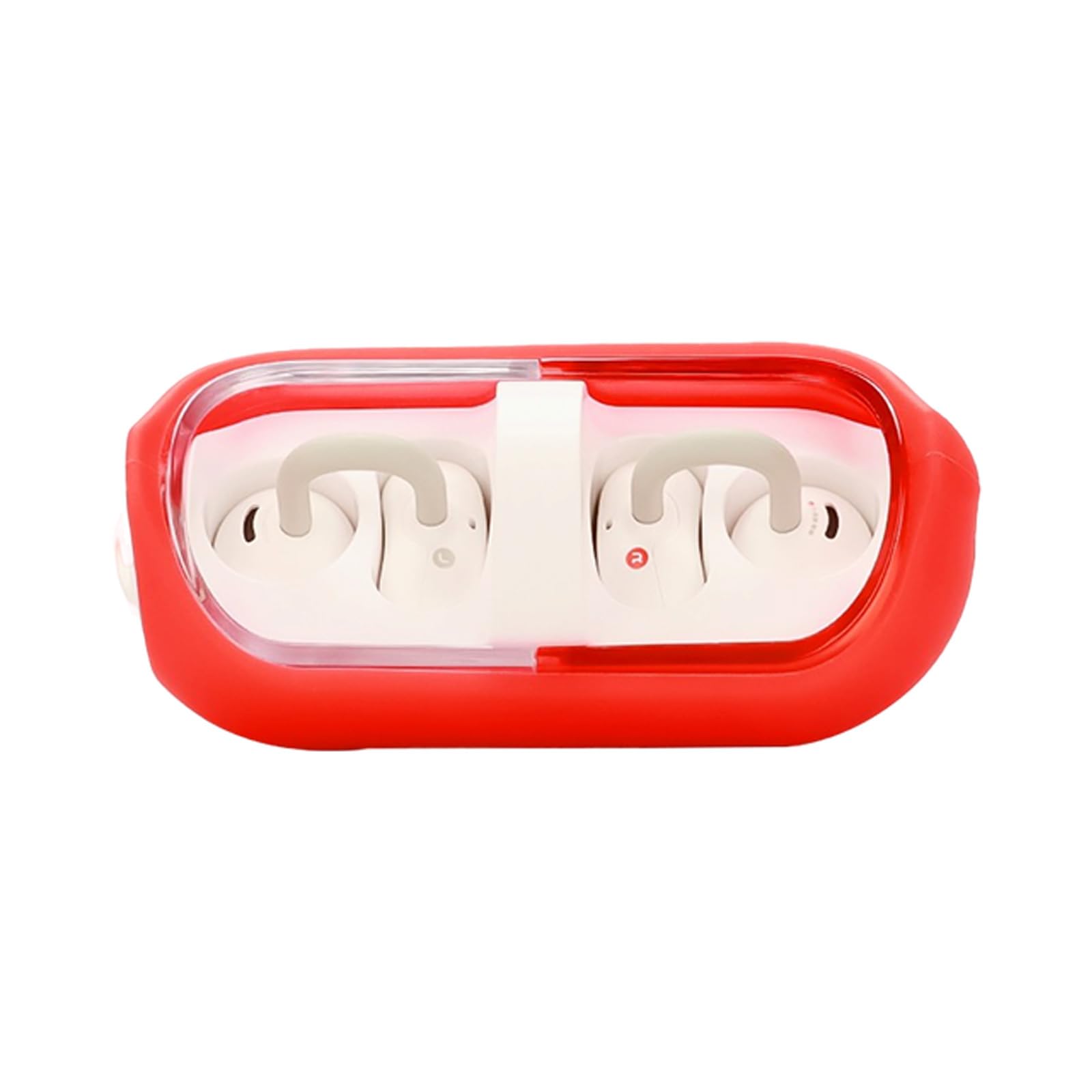 Jazuaiao Silicone Earphone Case Shockproof Protections Skin Nonslip Grip Travel Design Compact for MOONDROP Earbuds Silicone Earphone Case
