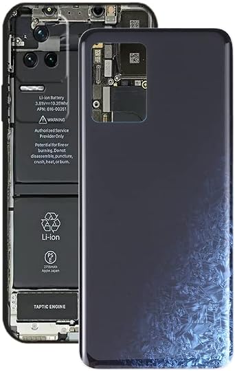 Cell Phone Replacement Glass Battery Back Cover for Xiaomi Redmi K50 / Redmi K50 Pro Spare Parts