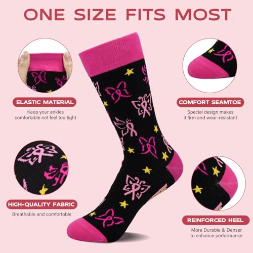 Image of Funny Socks for Women and Teenage Girls, Cute Crazy Unique Novelty Gifts