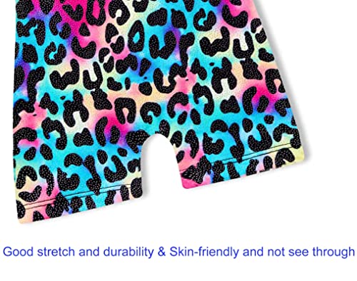 Image of Domusgo Toddler Leotard Gymnastics Long Sleeve, Sparkly Tumbling Dance Leotards for Baby Girls Kids Teens 2-14 Years