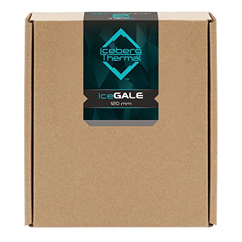 Image of Iceberg Thermal IceGALE 120mm PWM Premium Case Fan (Gray)