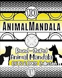 Furry friends - AnimalMandala COLLECTION cats and dogs: Animal mandala, cats and dogs coloring - cats mandala and dogs mandala. (AnimalMandala Collection - Round-shaped symmetrical animal mandalas.)
