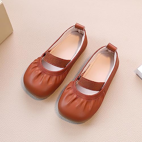 Baby 2024 New Shoes Girls Toddler Flower Girl Dress Shoes Girl Ballet Party School Shoes Wedding Soft Girls Shoes3