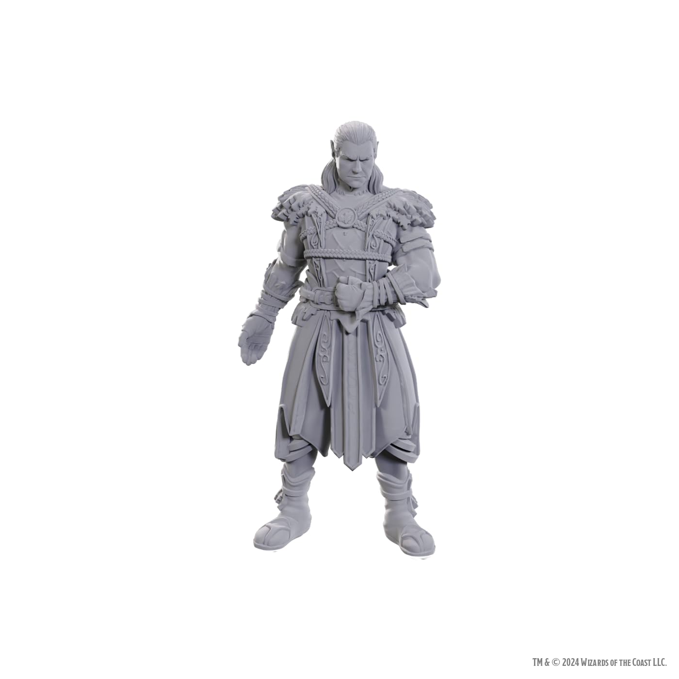 WizKids D&D Nolzur's Marvelous Miniatures: Special Edition Baldur's Gate 3 (Jaheira & Halsin), Grey, 5 inches - Image 2