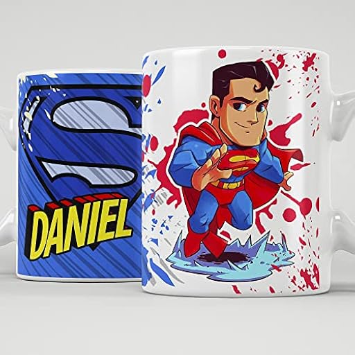 Taza Super héroe personalizada con nombre, taza de cerámica calidad premium 350ml hecha a mano, regalo original, divertido y personal. | Ya disponible en tu tienda friki favorita! En mundofriki.es! Taza Super héroe personalizada con nombre, taza de cerámica calidad premium 350ml hecha a mano, regalo original, divertido y personal. | Ya disponible en tu tienda friki favorita! En mundofriki.es!