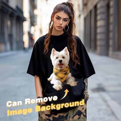 Custom T-Shirts for Men Women, Unisex T-Shirt for Adults Design Your Own, Customized Photo Text Logo Gift3