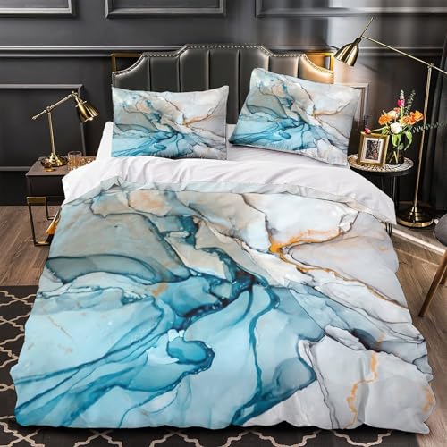 Housse de couette motif abstrait à points pour chambre d'ado moderne King - 2