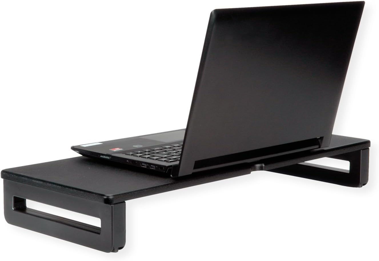 Value Height Adjustable Monitor/Laptop Stand - Black