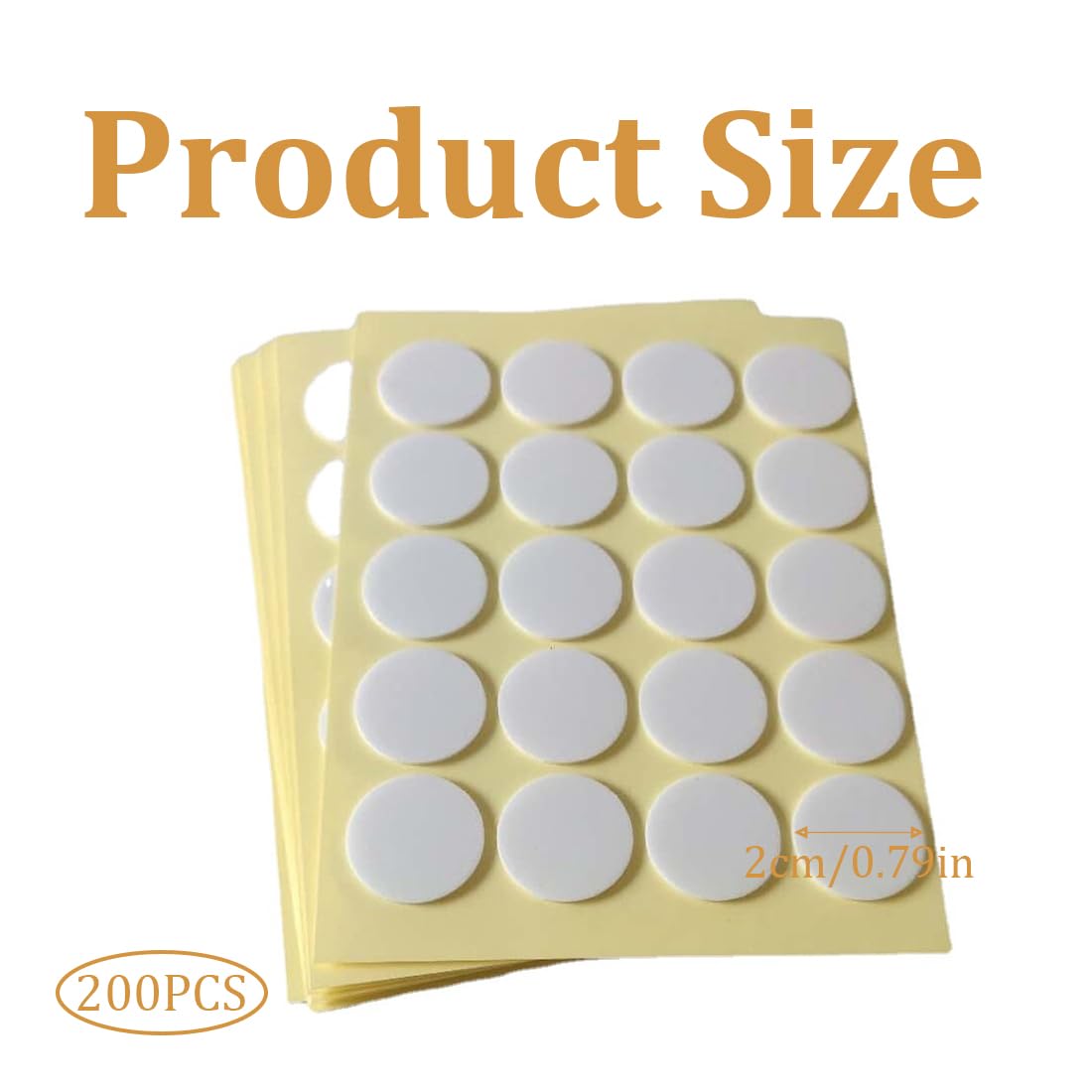 480 Adesivi Per Stoppini Candele - Biadesivi Resistenti Al Calore Per Fai Da Te Candele - Foto 9