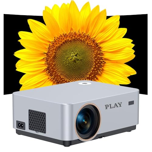Image of Play MP1 PRO Smart Full HD 1080p Native 4K 8k Decode, 500 ANSI Lumens, Auto Electric Focus & Electronic Keystone, 2-Way BT5.0, 2+16 GB Inbuilt Speaker, Audio Jack, 2 x HDMI, 2X USB