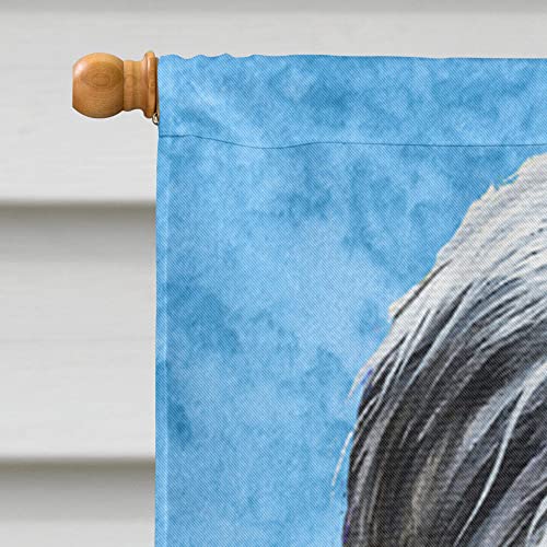 Toile Bearded Collie pour pavillon extérieur haut de gamme multicolore - 4