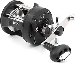 Carretilha Manivela Direita Alumínio Perfil Alto 3000 - Deyu