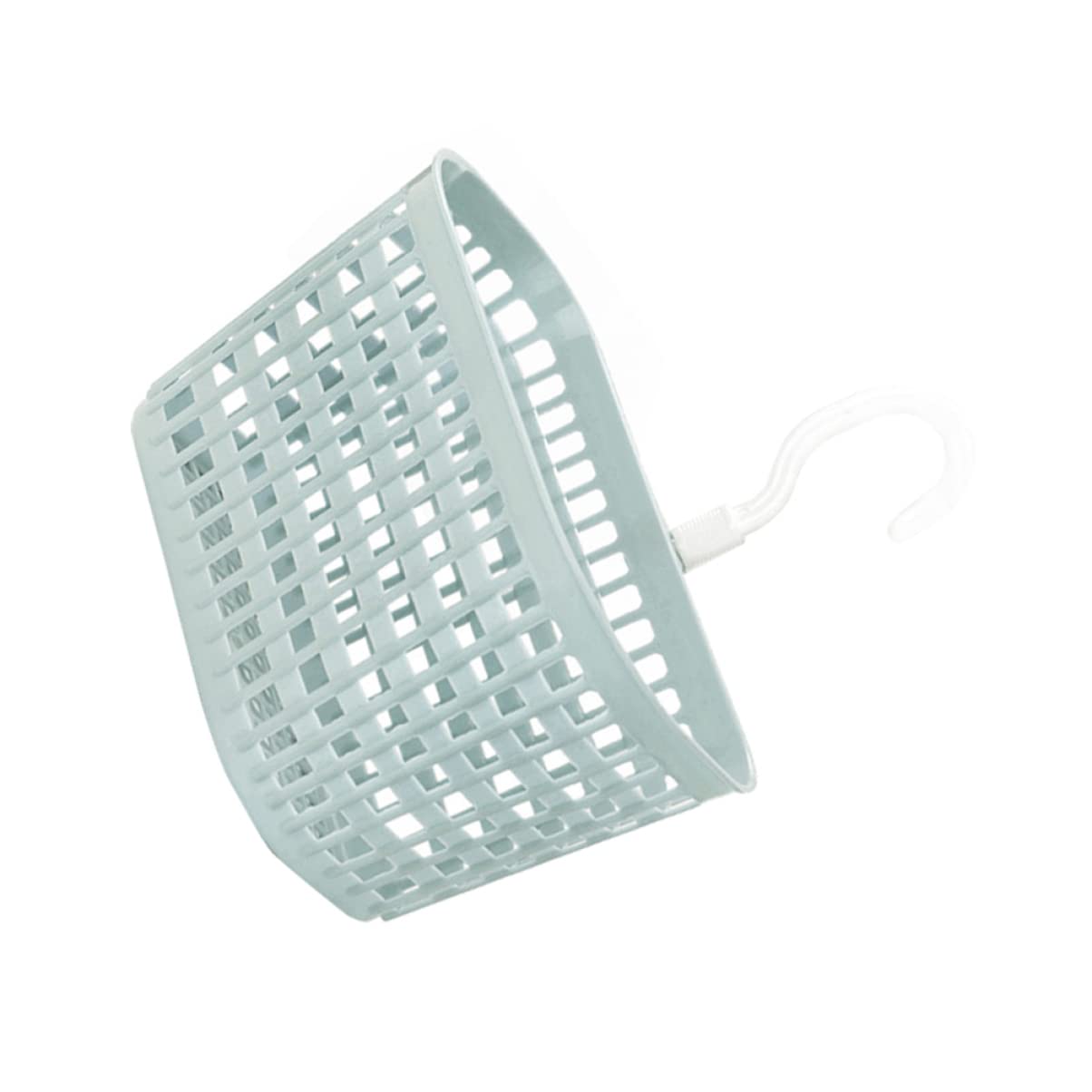 Cabilock Shower Organizer Hanging Rotatable Hook Plastic Storage Basket for Kitchen Bathroom