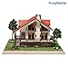 Desktop Wooden Model Kit Story House