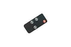 Generic Replacement Remote Control Compatible for Northwest Hampton Bay MTVS2500SE MFB25WS-2 80-WSG02 Electric Fireplace Infrared Quartz Space Heater
