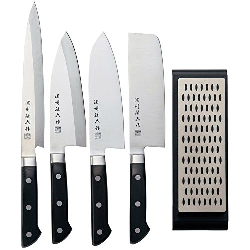Amazon｜濃州孫六作 料理包丁5点セット プロフェッショナル 250B｜包丁