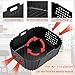 2PCS Silicone Air Fryer Liners for Ninja Double Stack Air Fryer XL Sl400UK, Airfryer Liners Air Fryer Accessories for Ninja Dual Air Fryer AF400UK, AF300UK, AF451UK, Tower T17088 (Black, One Size)