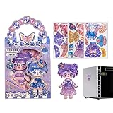 doll bambola squid game giocattolo Varietà Creativa di Abiti: Le bambole magnetiche da vestire forniscono un pacchetto varietà per il gioco di finzione con outfit mix-and-match, consentendo l'esplorazione di scenari immaginativi per abiti dal quotidiano alle feste mentre favoriscono la creatività nei bambini attraverso attività di gioco di ruolo coinvolgenti, stimolando la fantasia e le interazioni sociali in modo divertente e educativo.