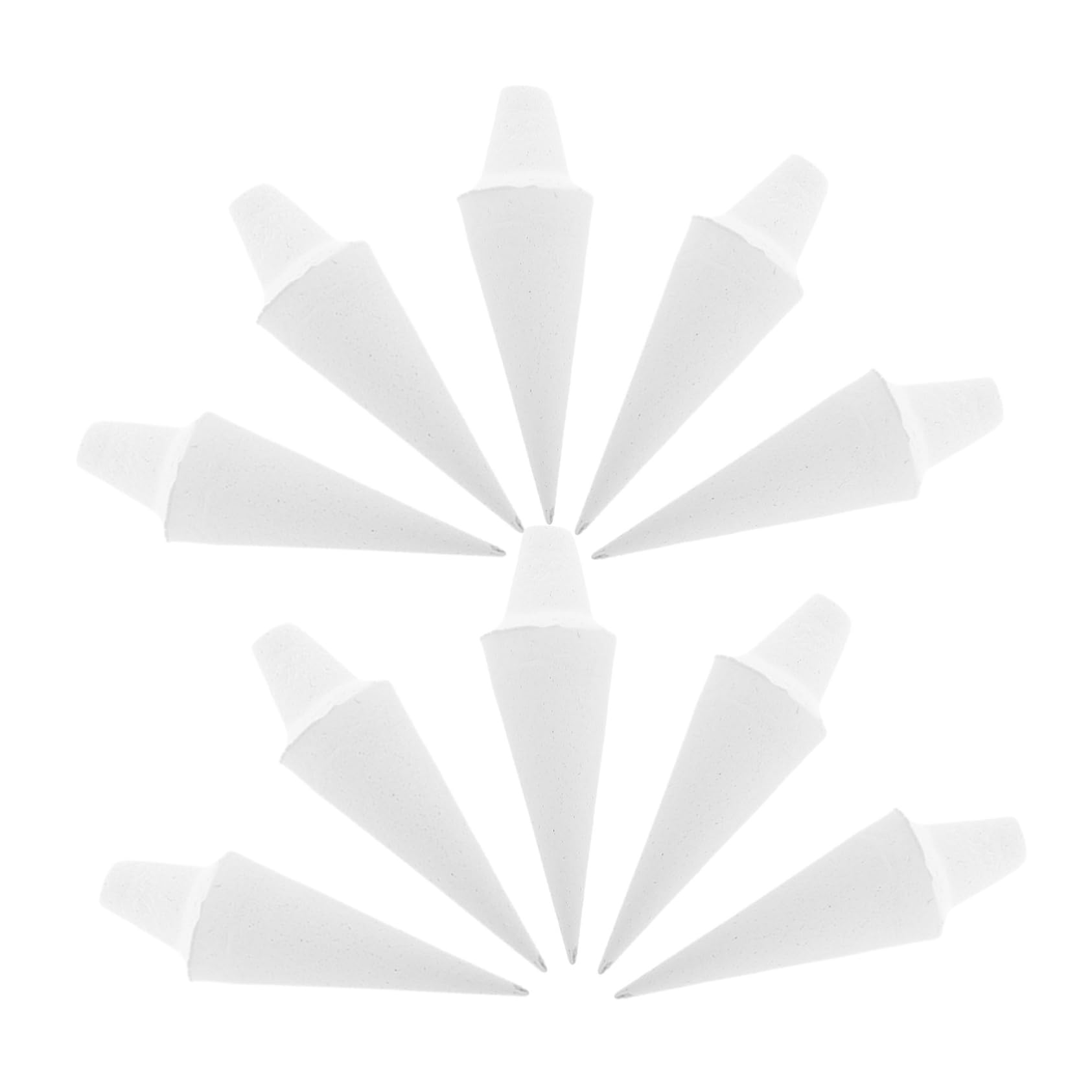 OSALADI Ceramic Pottery Supplies 10pcs Refractory Support Nails Kiln Firing Nails Full Glaze Heat-Resistant