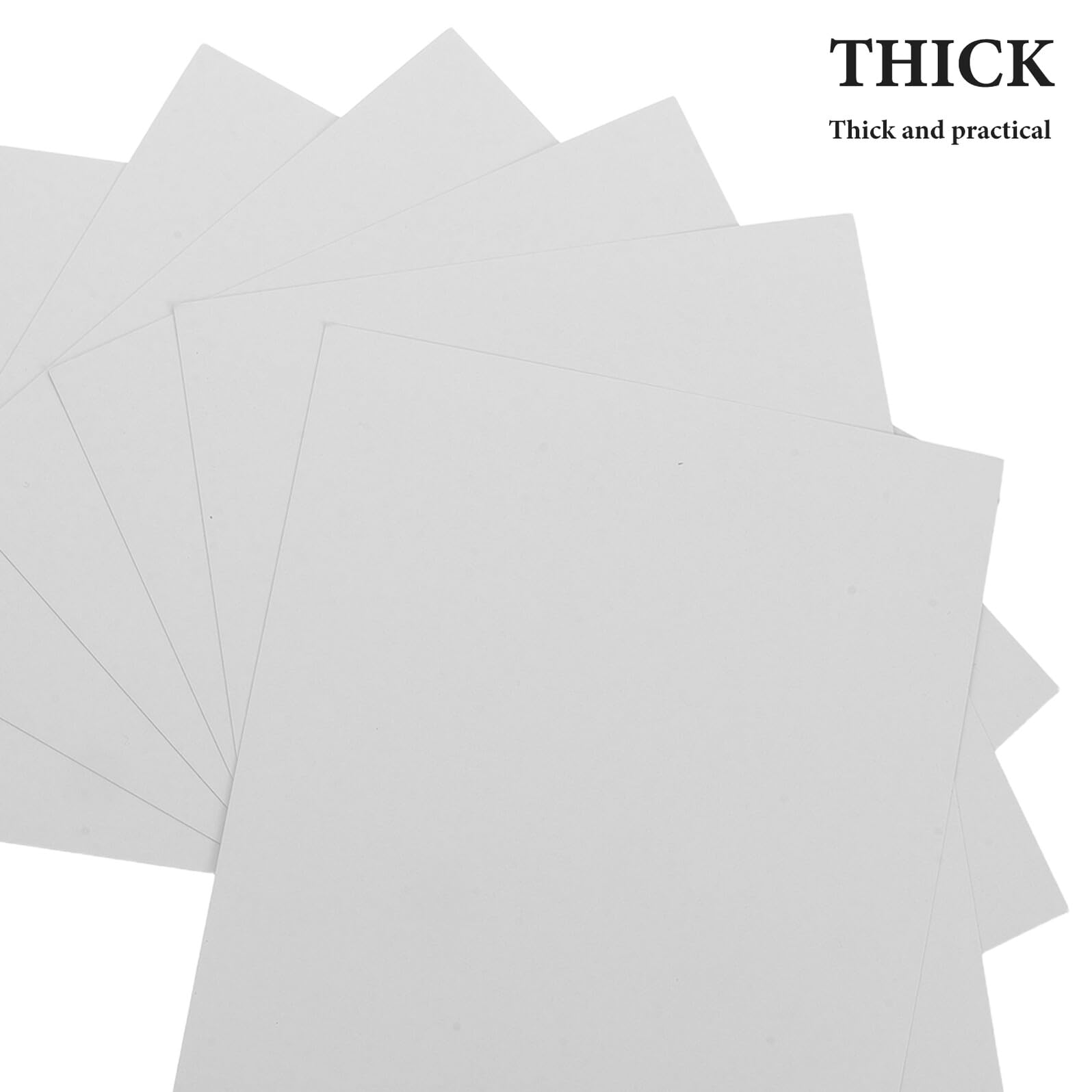 Operitacx Cartons D'emballage pour Chemises 100 Feuilles Blanches 28 X 21 Cm 300 G Inserts en Carton Rigide pour Maintien de Forme, Pliage et Protection Vêtements Professionnels, Usage