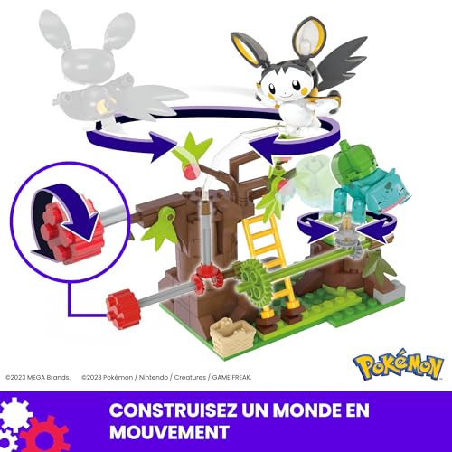 Coffret de construction : Bois Jolis D'emolga et Bulbizzare Mattel - vue 6