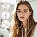 Fzxdfg 10 Pieces Gold Eyeglasses Chain Beaded for Women Men Sunglasses Strap Holder Chains Around Neck Accessory Chain (Gold)