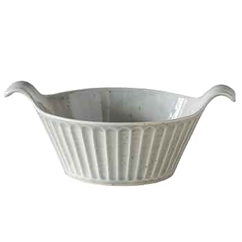 Amazon.co.jp: ソギ グラタンラウンド グレー グラタン皿 幅19x