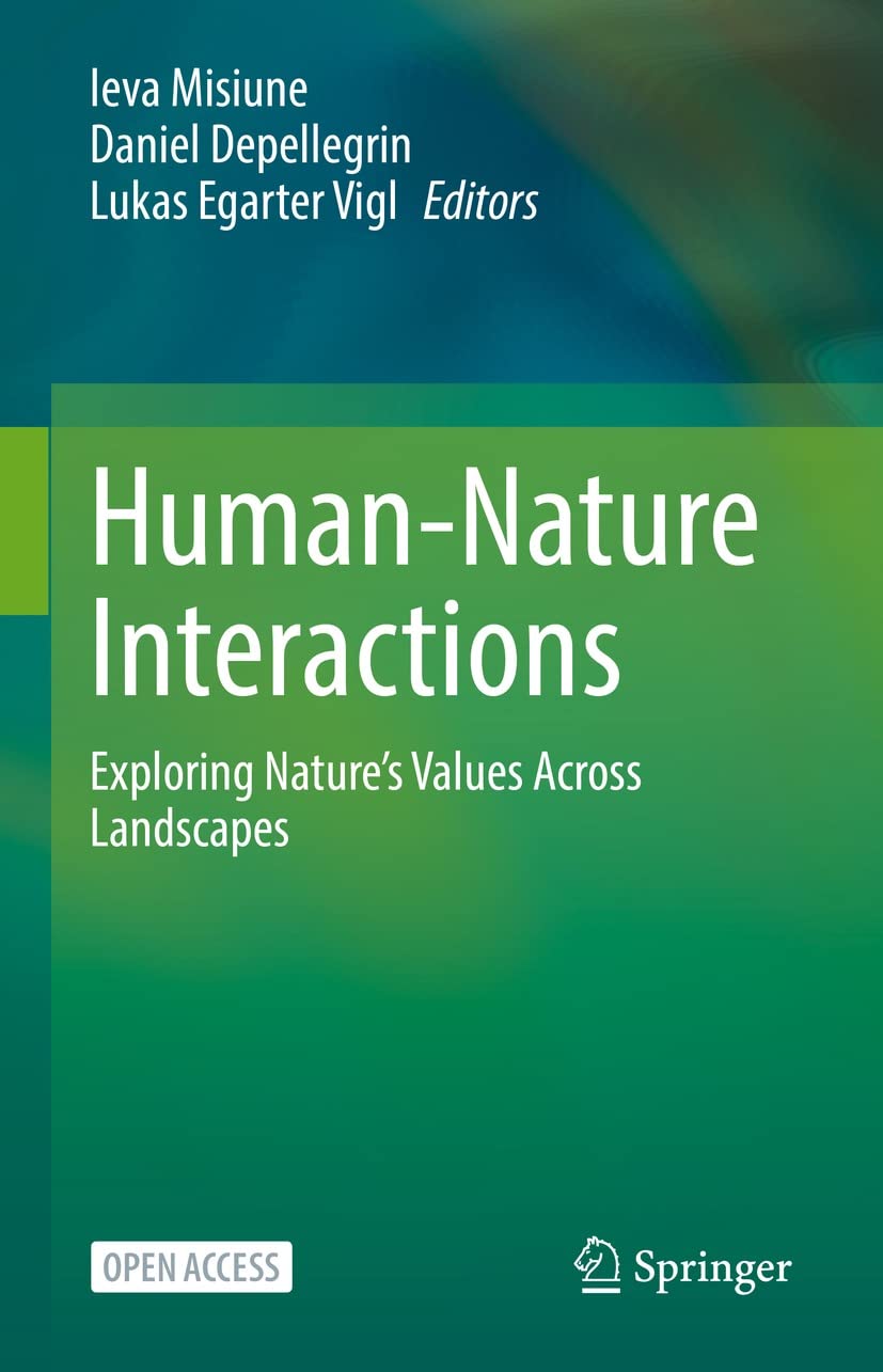 Human-Nature Interactions le livre pour repenser votre rapport aux paysages
