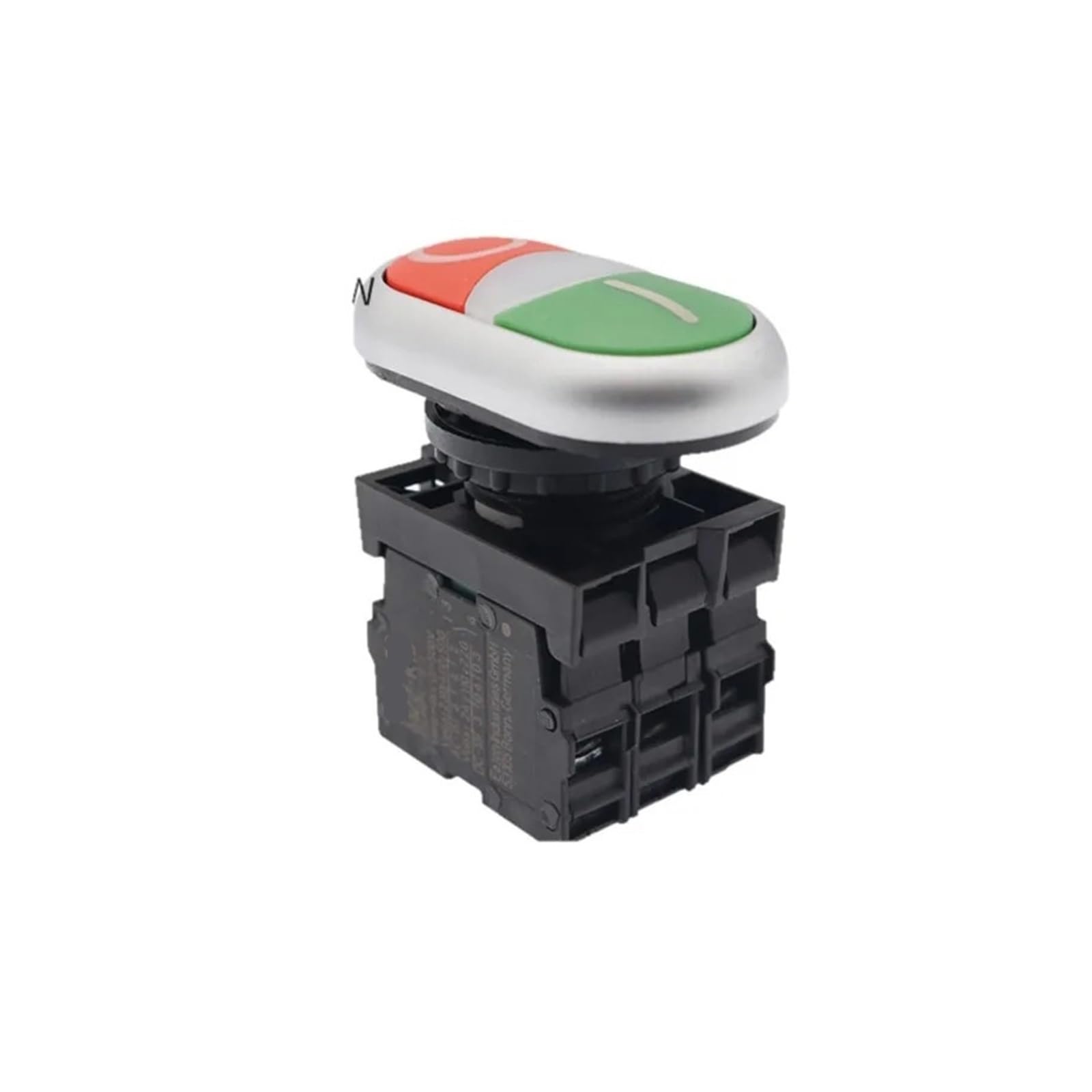 1 Pulsante Illuminato a Doppia Posizione M22-DDL-GR-X1/X0(Without Lights)