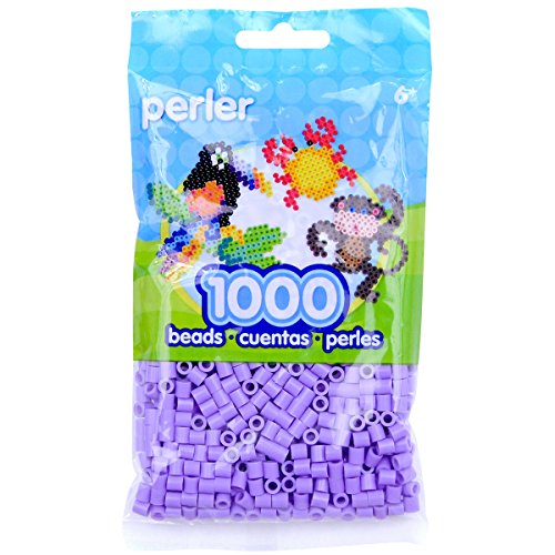 Perler Beads Fuse Beads for Crafts, 1000 pcs, Lavender Purple , 6.5 x 3.5 x 0.75
