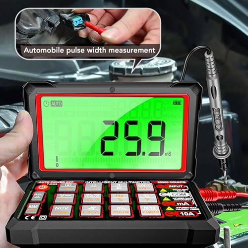Mesure intelligente de l'angle de séjour avec ce multimètre numérique automobile