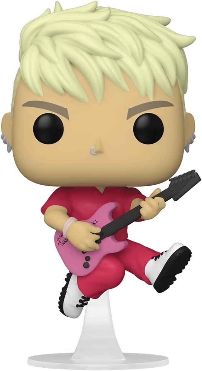 POP Machine [Gun] Kelly Funko Pop! Rocks Vinyl Figure (Bundled with Compatible Pop Box Protector Case), Multicolored, 3.75 inches