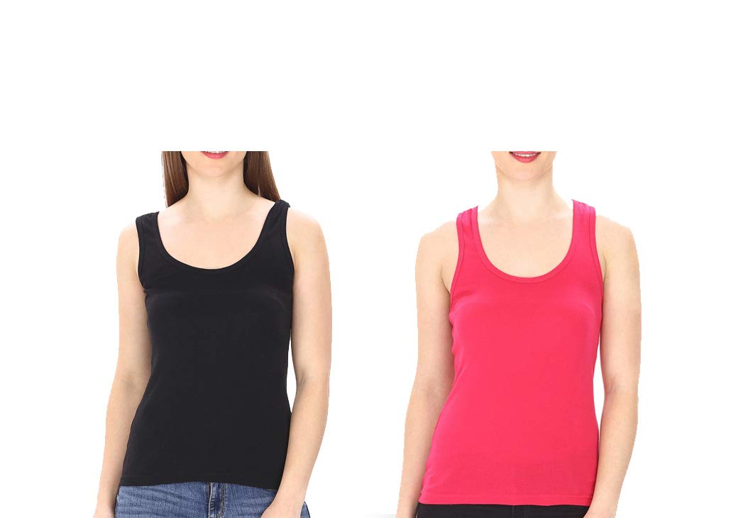 Vishal enterprises Pack of 2 Tank Top Camisole Sando Spaghetti Innerwear for Women