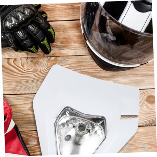 Faro delantero LED de moto con estilo innovador y plástico duradero 5