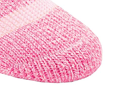Watson's Girls Heat Socks, Heather Pink/Blush, 7-93