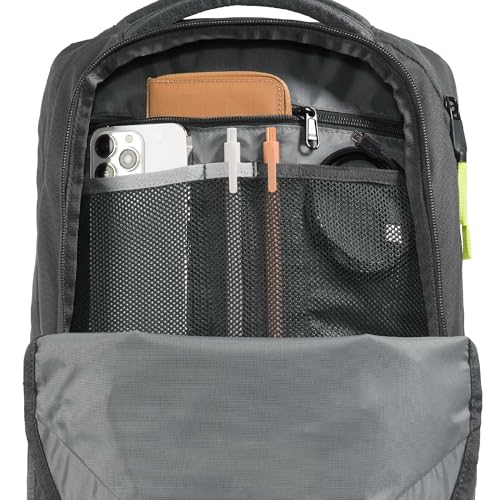 Image of The North Face Vault Everyday Laptop Backpack - Commuter Travel Bag, Water-Repellent Finish, Spacious Compartment, Anthracite Grey, One Size