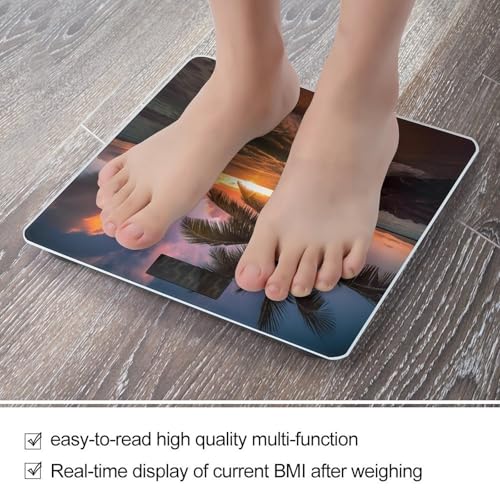 Báscula Digital de Baño con Pantalla LCD 400 lb miniatura 5
