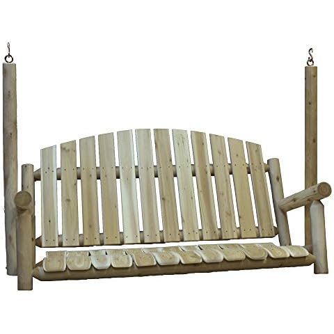 Lakeland Mills CF75 Country Porch Swing, 5' Cover