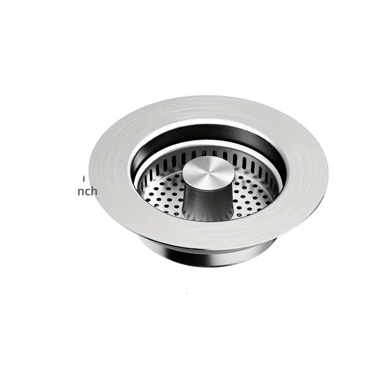 Crépine d'évier en inox 3 en 1 pour cuisiner sans bloquer l'évacuation de l'eau