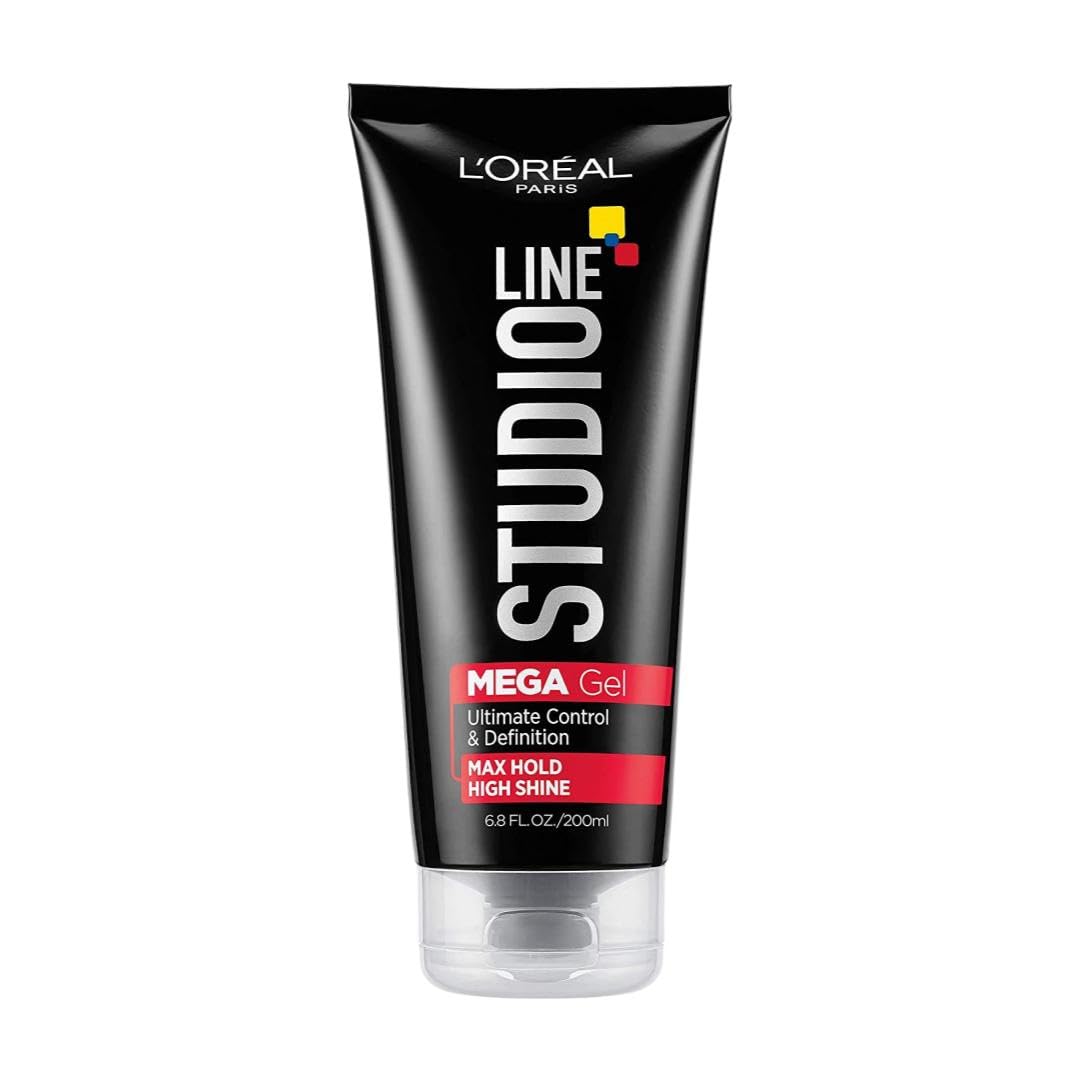Studio Line Mega Gel Max Hold for Unisex, 6.8 Ounce