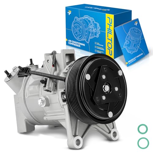Image of PHILTOP 141255C Air Conditioner AC Compressor with Clutch for Nissan Murano 2015, 2017-2023, 2016 3.5L,Maxima 2016-2023