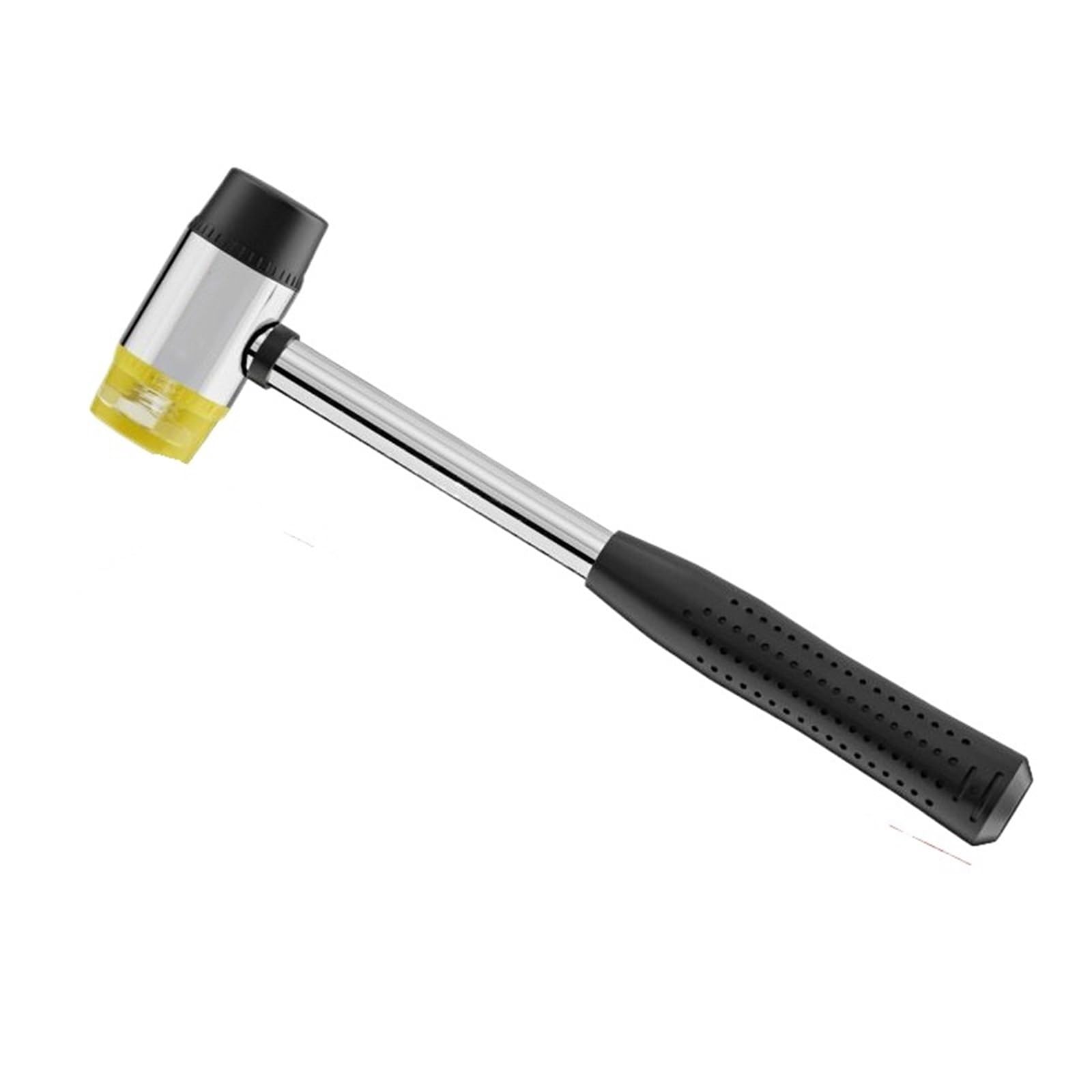 Rubber Mallet, Dual Head Soft Hammer, Insulated Detachable Handle for DIY & Home Tools for Woodworking(35MM)