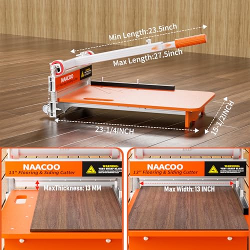 NAACOO Heavy Duty Vinyl Floor Cutter