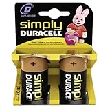 Duracell SIMPLY Batterie D (MN1300/LR20) 2er