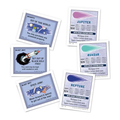 Late for The Sky Space-Opoly Juego de Mesa de Aventura Espacial miniatura 3